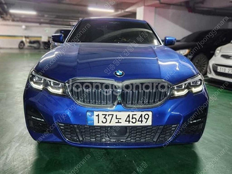 BMW 3시리즈 중고 BMW 중고 BMW 3시리즈 중고차 할부가능 파란색 2021년식 41,326km 320i M ...--0